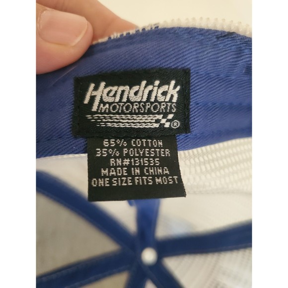 Jimmie Johnson 48 Hendrick Motorsports Nascar racing snapback hat cap Rhinestone - Picture 9 of 9